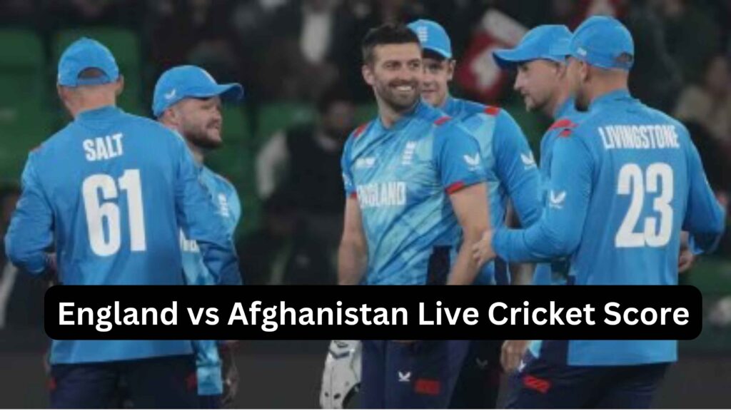 England vs Afghanistan Live Cricket Score – Champions Trophy 2025 Match Updates at Gaddafi Stadium, Lahore.