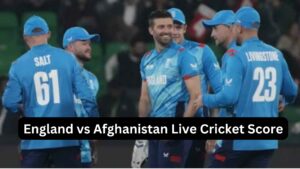 England vs Afghanistan Live Cricket Score – Champions Trophy 2025 Match Updates at Gaddafi Stadium, Lahore.