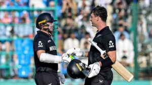 New ZealandVictory in Karachi: Young Highlights Partnerships