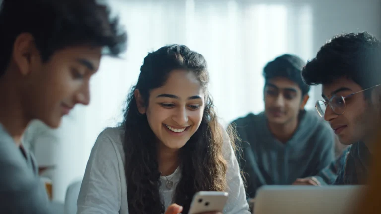 Student checking UP Board Result 2026 for Class 10th and 12th online on official website
