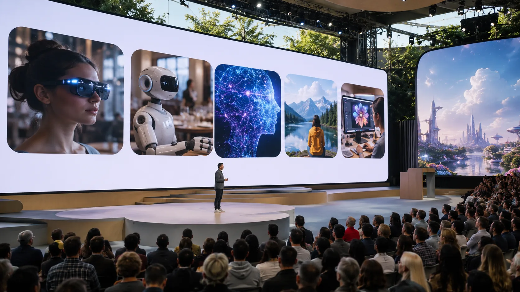 Google I/O 2026 unveils powerful AI innovations in Gemini, Search, developer tools, and immersive user experiences.