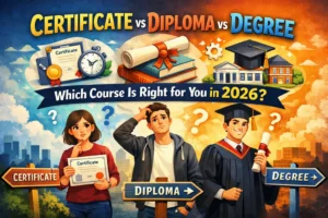 Certificate vs Diploma vs Degree: Which Course Is Right for You in 2026?