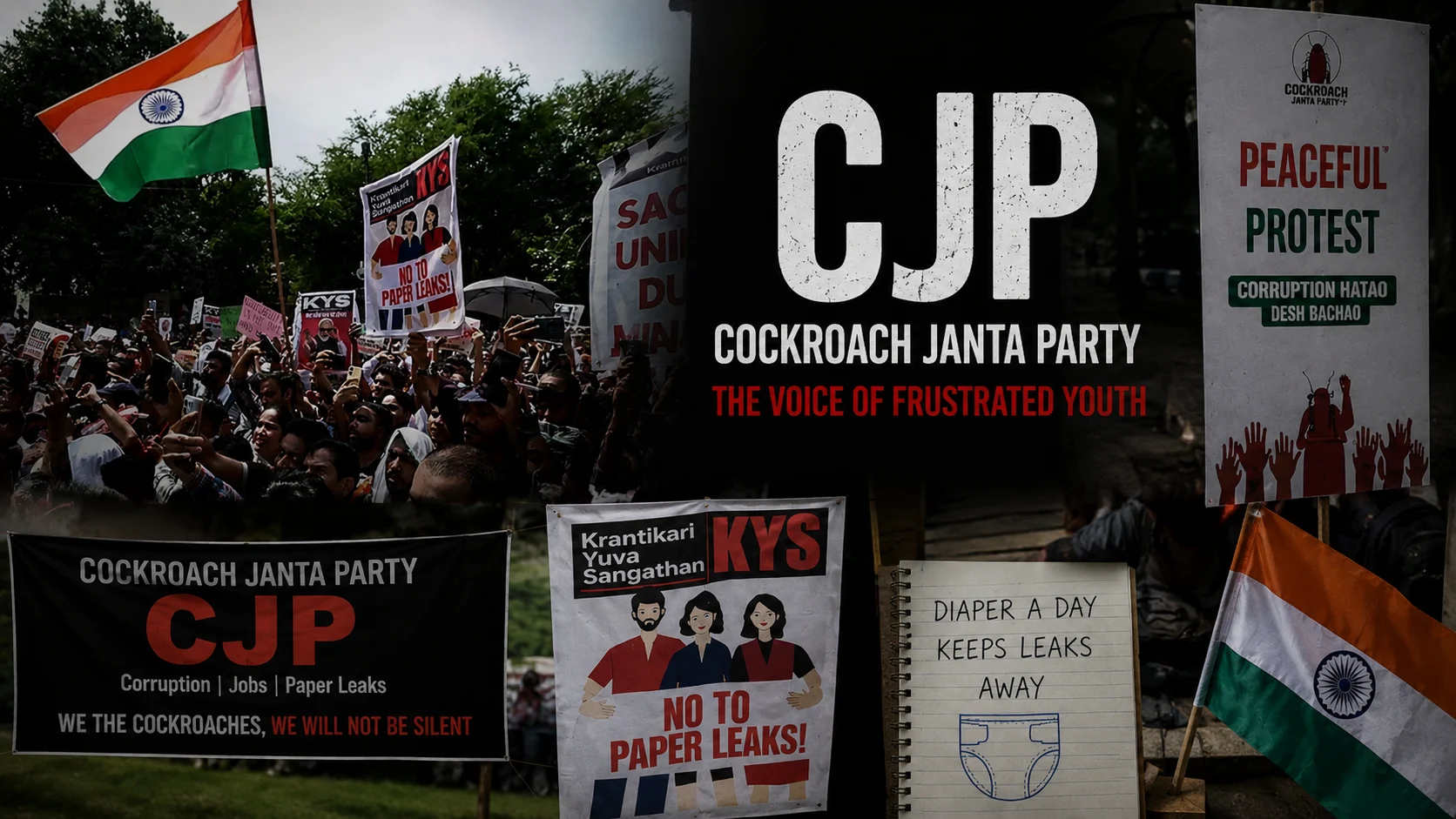 Protest against corruption and injustice